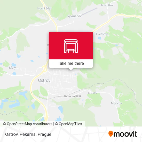 Карта Ostrov, Pekárna