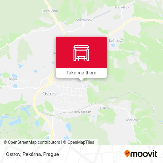 Карта Ostrov, Pekárna