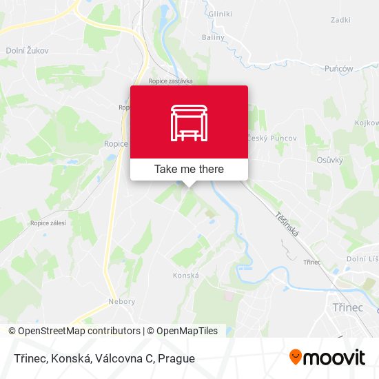 Třinec, Konská, Válcovna C map