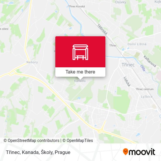 Třinec, Kanada, Školy map