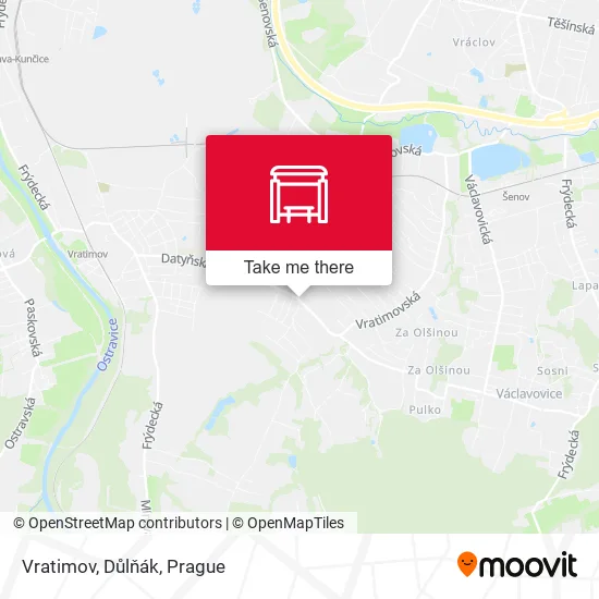 Карта Vratimov, Důlňák