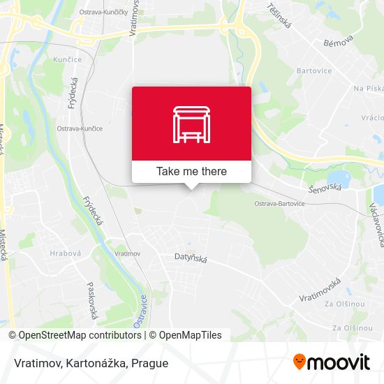 Vratimov, Kartonážka map