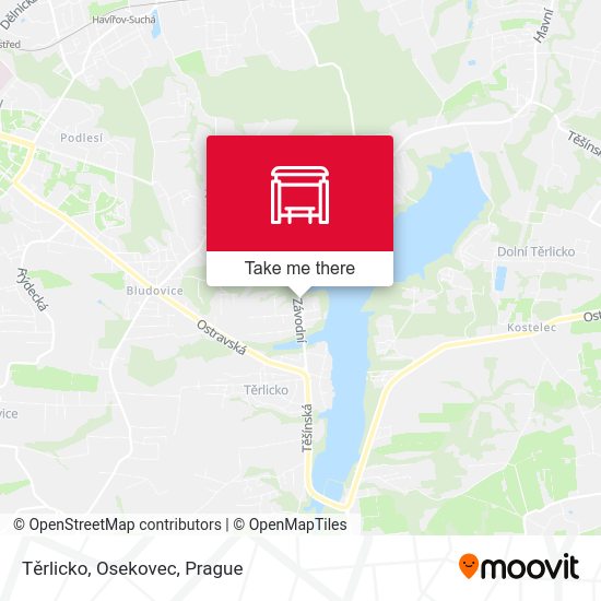 Těrlicko, Osekovec map