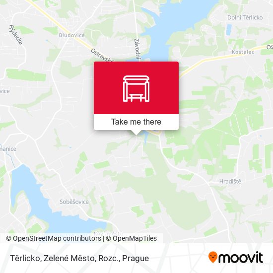 Těrlicko, Zelené Město, Rozc. map