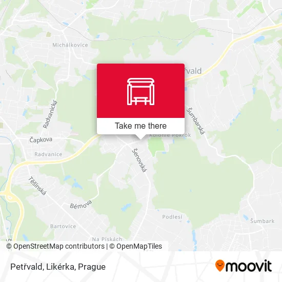 Petřvald, Likérka map