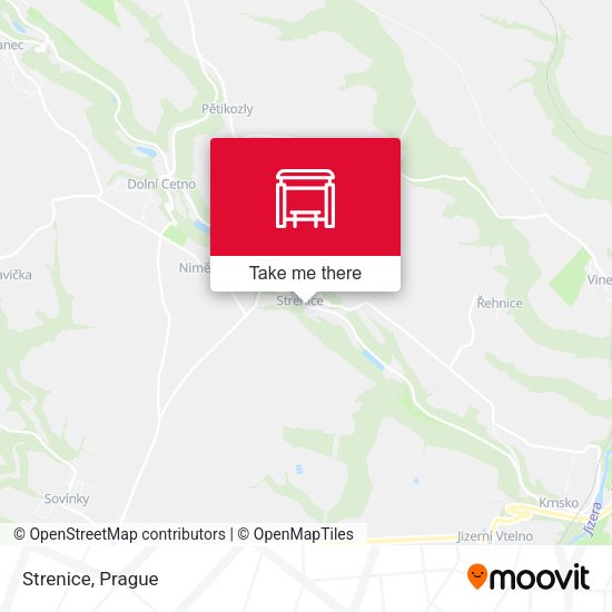 Карта Strenice