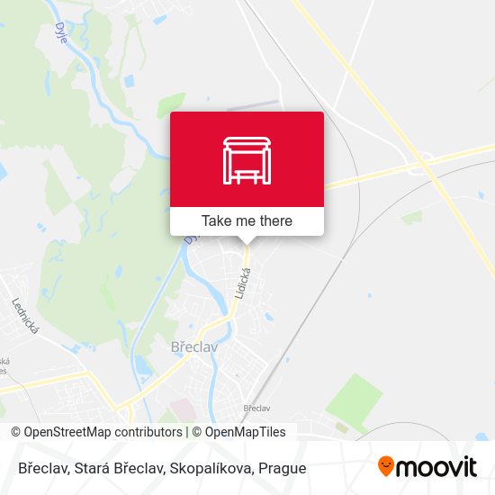 Břeclav, Stará Břeclav, Skopalíkova map