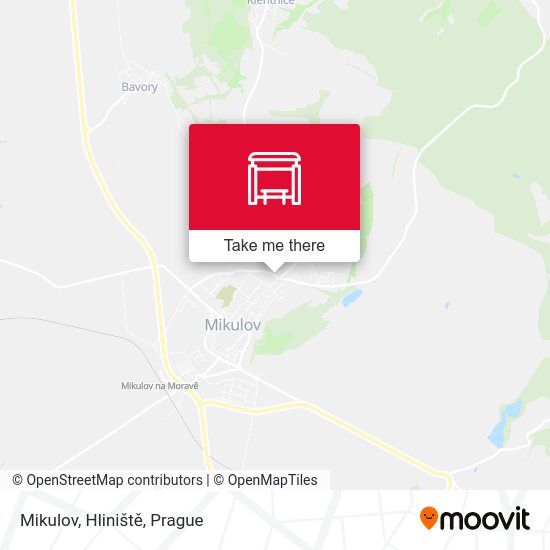 Mikulov, Hliniště map