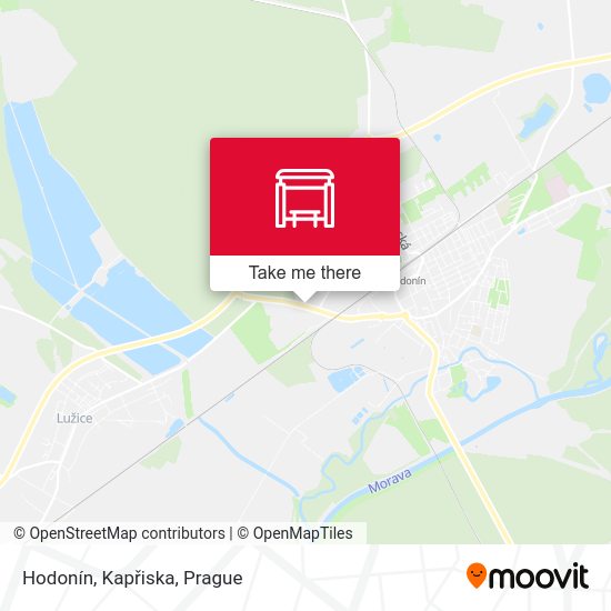 Hodonín, Kapřiska map
