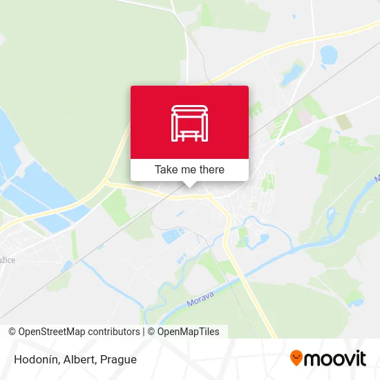 Карта Hodonín, Albert