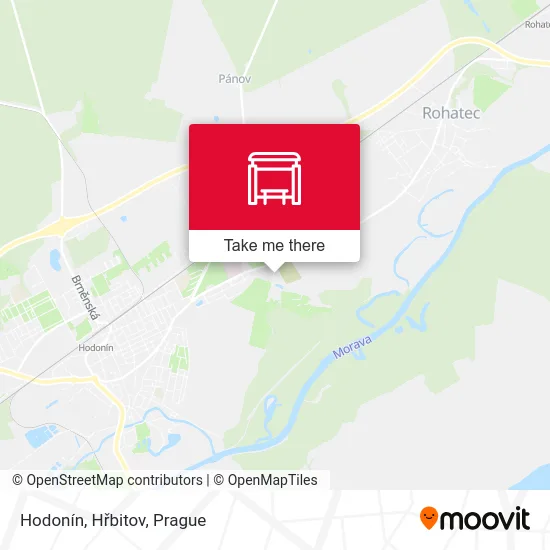 Карта Hodonín, Hřbitov