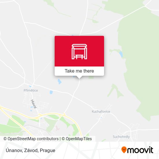 Únanov, Závod map