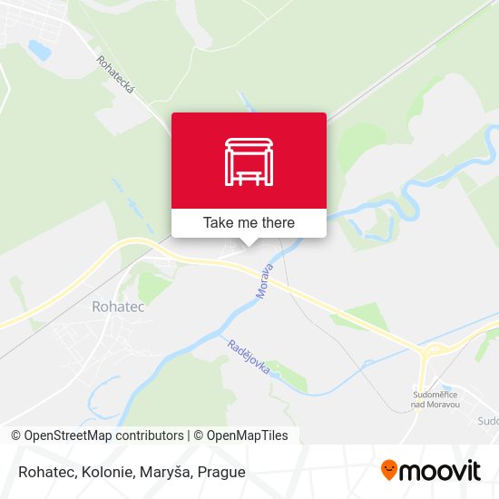 Карта Rohatec, Kolonie, Maryša