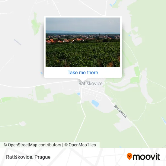Карта Ratíškovice