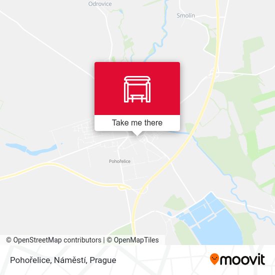 Pohořelice, Náměstí map