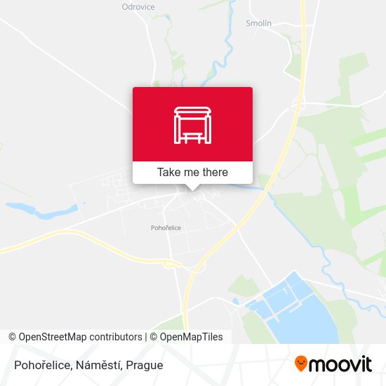 Pohořelice, Náměstí map
