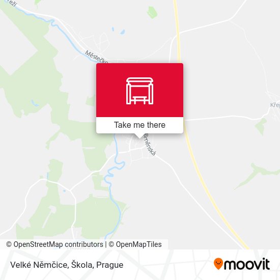 Velké Němčice, Škola map