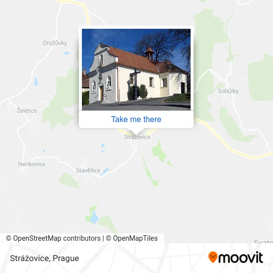 Карта Strážovice