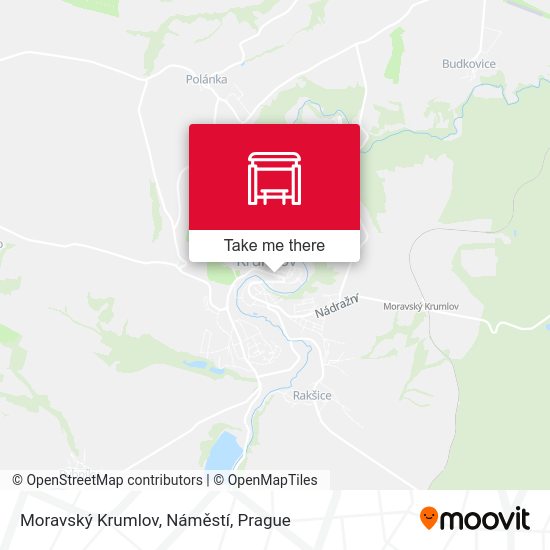 Moravský Krumlov, Náměstí map