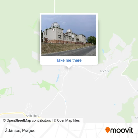 Карта Ždánice