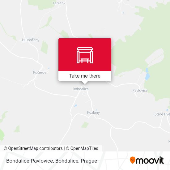 Bohdalice-Pavlovice, Bohdalice map