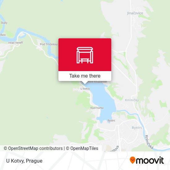 Карта U Kotvy
