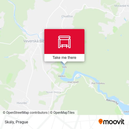 Карта Skály