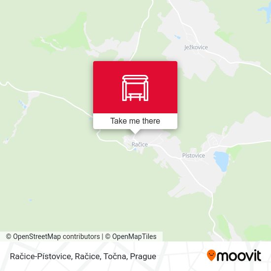 Račice-Pístovice, Račice, Točna map