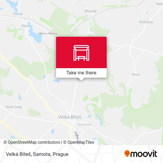 Velká Bíteš, Samota map