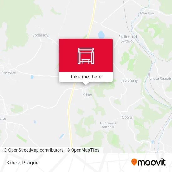 Карта Krhov
