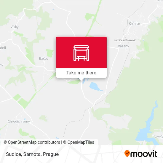 Карта Sudice, Samota