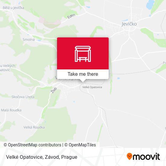 Velké Opatovice, Závod map