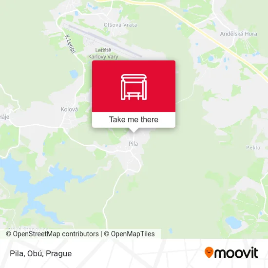 Карта Pila, Obú