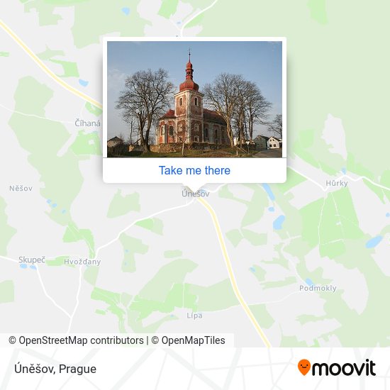 Úněšov map