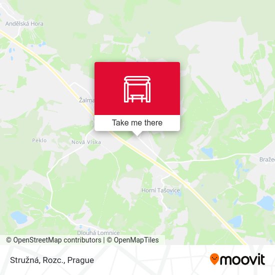 Карта Stružná, Rozc.