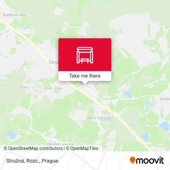 Карта Stružná, Rozc.