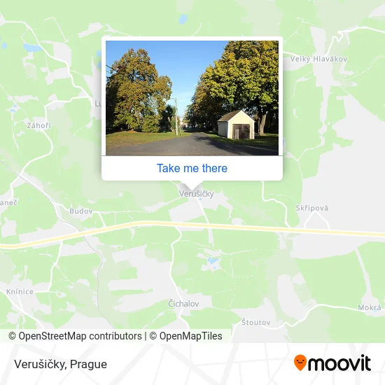 Карта Verušičky