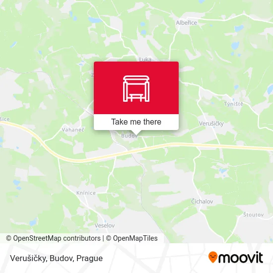 Карта Verušičky, Budov