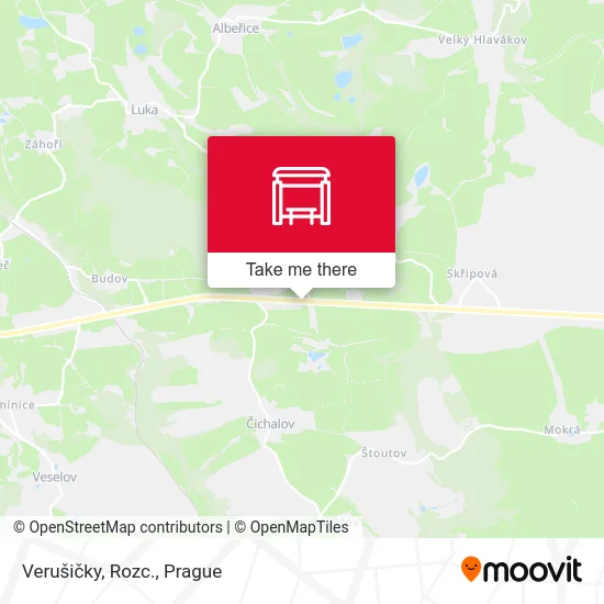 Карта Verušičky, Rozc.