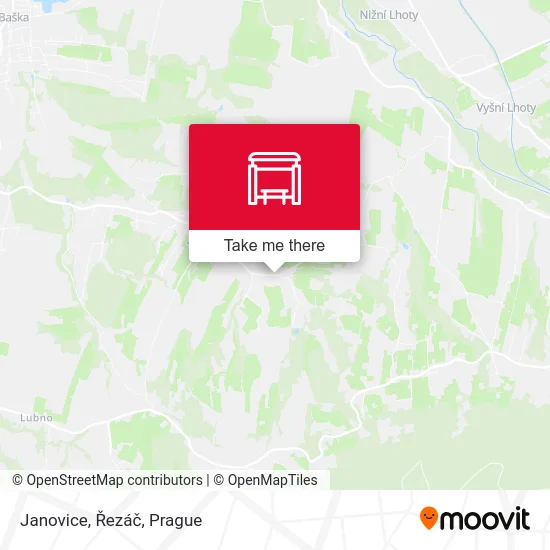 Карта Janovice, Řezáč