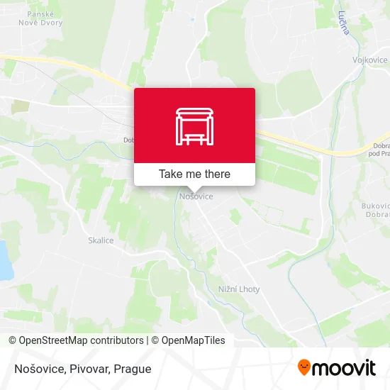 Карта Nošovice, Pivovar