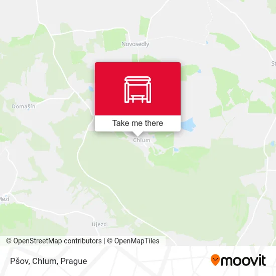 Pšov, Chlum map