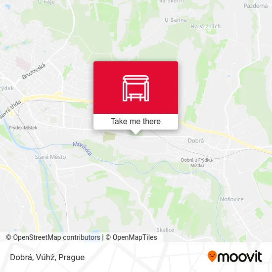 Карта Dobrá, Vúhž