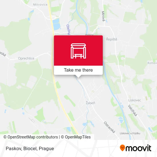 Карта Paskov, Biocel
