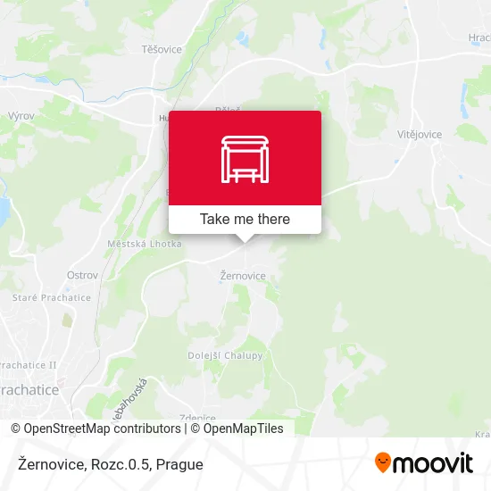 Карта Žernovice, Rozc.0.5