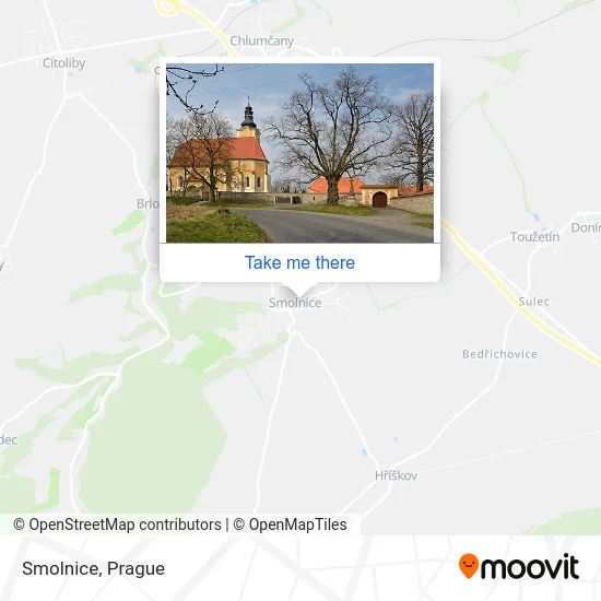 Карта Smolnice
