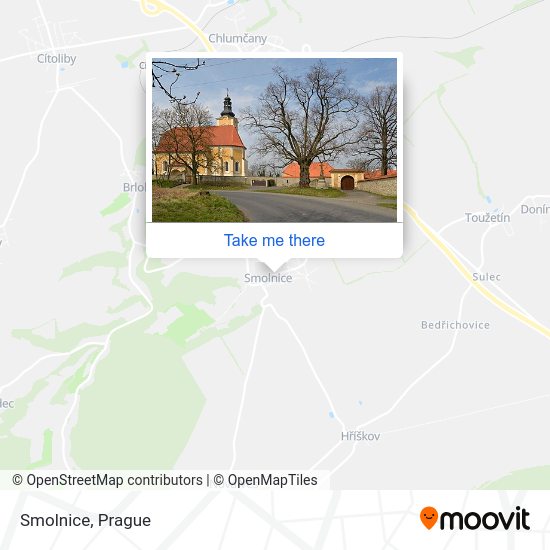 Карта Smolnice