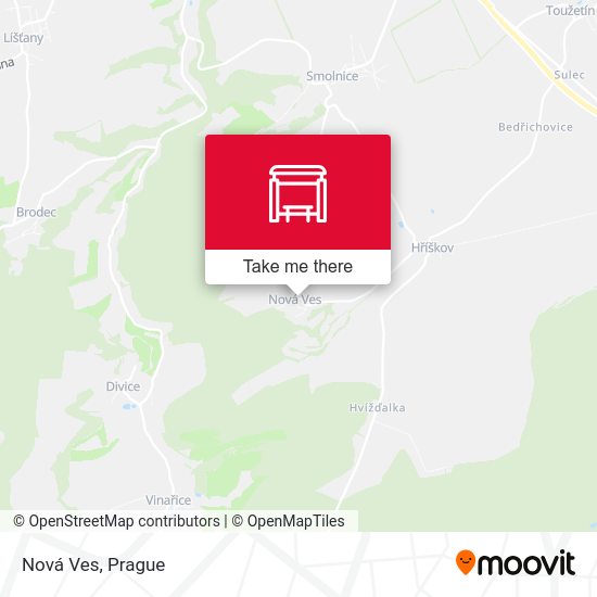 Карта Nová Ves