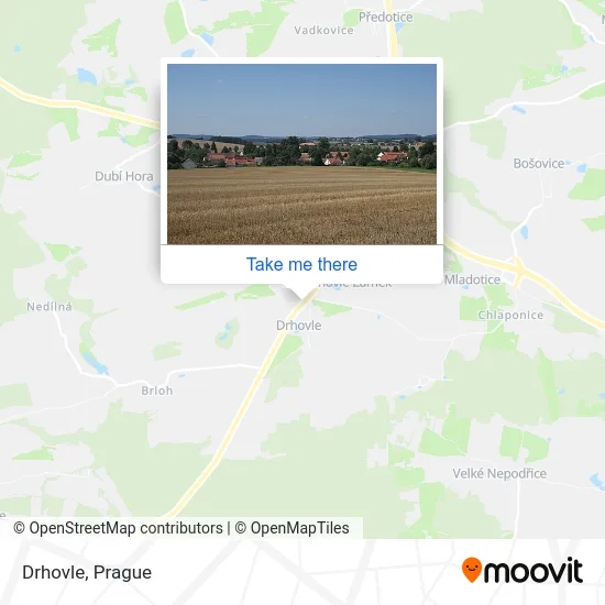 Карта Drhovle