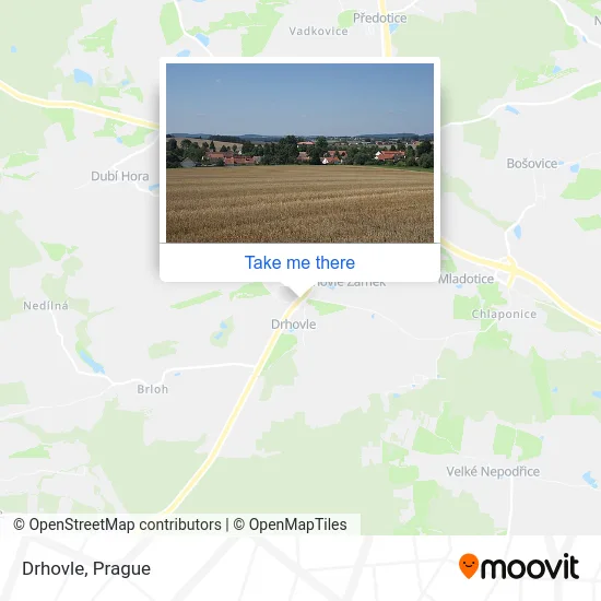 Карта Drhovle